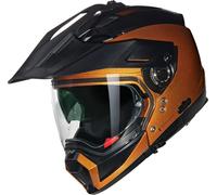 NOLAN - Casco N70-2 X Classico Nobile Ochre / Nero Nero,Marrone M