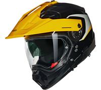 Casco Modulare Nolan N70-2 X CONVINTO 345 Nero / Grigio / Giallo Taglia:L