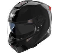 Nolan N80-8 Classico Nobile 335, casco integrale L female Nero/Rosso
