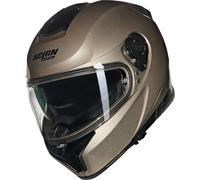 Nolan N80-8 Classico Nobile N-Com Casco, beige, taglia M per maschi