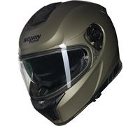 Nolan N80-8 Classico Nobile N-Com Casco, marrone, taglia XS per maschi