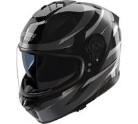 Nolan N80-8 Fervo 356, casco integrale M female Nero/Grigio Scuro/Argento