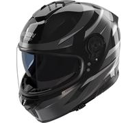 Casco Integrale Nolan N80-8 FERVO 356 Nero / Antracite / Argento cromato