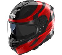 Casco Integrale Nolan N80-8 FERVO 355 Nero / Rosso cromato Taglia:XXL