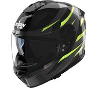 Casco Integrale Nolan N80-8 FERVO 354 Nero / Antracite / Verde impulso cromato Taglia:S