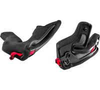 Nolan N80-8, guanciali XS male Nero/Grigio