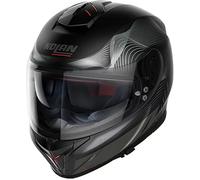 Nolan N80-8 Powerglide N-Com Casco, nero-grigio, taglia XL per maschi