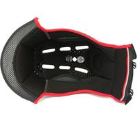 Nolan N87, fodera XS-S male Nero/Rosso