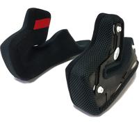 Nolan N87, Guanciali XL male Nero/Rosso