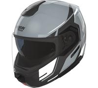 Nolan Casco Modulare N90-3 Sincrono 352 Grigio/Nero/Bianco Taglia M