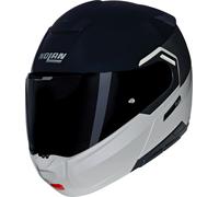 Nolan N90-3 Verniciatura Speciale 343, casco flip up M male Bianco/Nero/Grigio Scuro