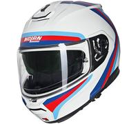 NOLAN NOLAN - Casco N100-6 Assoluto Bianco / Blue / Rosso / Dark Blue XL