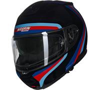 Nolan N100-6 Assoluto 348, casco flip up M male Nero/Rosso/Blu/Azzurro