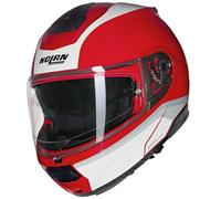 NOLAN NOLAN - Casco N100-6 Incognito Rosso / Bianco / Argento M