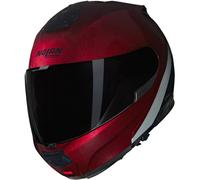 NOLAN NOLAN - Casco N100-6 Verniciatura Speciale Visceral Rosso / Nero M