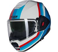Casco Modulare Nolan N120-1 LINEO 347 Bianco / Blu / Rosso Taglia:XL