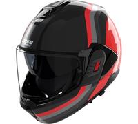 Nolan Casco modulare N120-1 Lineo Nero/Rosso Taglia L