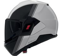 Nolan Casco Modulare N120-1 Verniciatura Speciale 356 Perla/Nero/Grigio Taglia M