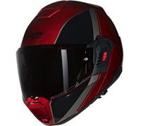 Casco Modulare Nolan N120-1 VERNICIATURA SPECIALE 344 Rosso viscerale / Nero Taglia:XS