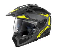 NOLAN NOLAN - Casco N70-2 X Torpedo N-Com Flat Lava Grigio / Giallo S