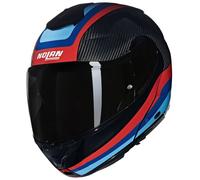 NOLAN NOLAN - Casco X-1005 Ultra Carbon Gran Tour Carbon / Clear Blue / Rosso / Dark Blue M