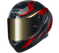 NOLAN NOLAN - Casco X-804 RS Ultra Carbon Lesmo Carbon / Rosso / Grigio / Gold L