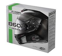 Nolan N-Com B602 X Sistema di comunicazione Bluetooth Set singolo, nero