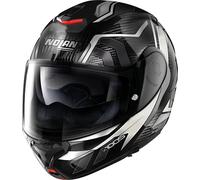 Nolan X-1005 Ultra Carbon Sandglas N-Com Casco, nero-bianco, taglia 2XL per maschi