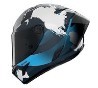 Casco Integrale Nolan X-804 RS U.C. CHECA 30TH ANNIVERSARY 355 Blu liquido Taglia:XXXL