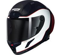 Nolan X-804 RS Ultra Carbon Asso Di Picche 343, casco integrale XL male Nero/Bianco/Rosso