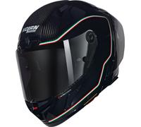 Nolan X-804 RS Ultra Carbon Asso Di Picche Casco, nero-bianco-rosso-verde, taglia S per maschi
