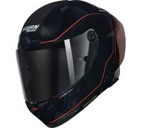 Nolan X-804 RS Ultra Carbon Asso Di Picche Casco, nero-rosso, taglia 2XL per maschi