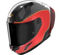 Casco X-804 RS Ultra Carbon ASSO DI PICCHE Rosso Nero NOLAN - UE: M