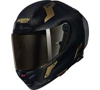Nolan X-804 RS Ultra Carbon Aureo 330, casco integrale S male Nero/Oro