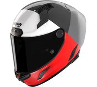 Nolan X-804 RS Ultra Carbon Blocco 369, casco integrale S female Carbonio/Nero/Grigio/Rosso/Bianco