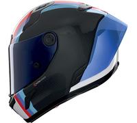 Nolan X-804 RS Ultra Carbon Gemini 365, casco integrale XL female Carbonio/Blu/Bianco/Rosso