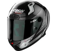 Nolan X-804 RS Ultra Carbon Hot Lap, casco integrale L male Nero/Grigio