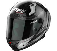 Nolan X-804 RS Ultra Carbon Hot Lap Casco, nero/grigio, Taglia XL (62)