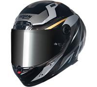 Nolan X-804 RS Ultra Carbon Lesmo, casco integrale XXL female Carbonio/Grigio Chiaro/Grigio/Oro