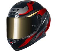 Nolan X-804 RS Ultra Carbon Lesmo, casco integrale XXL female Carbonio/Rosso/Grigio/Oro