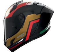 Nolan X-804 RS Ultra Carbon Piega 367, casco integrale 3XL female Carbonio/Nero/Oro/Rosso/Verde