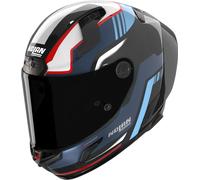 NOLAN NOLAN - Casco X-804 RS Ultra Carbon Piega Carbon / Blue Deep / Blue Sky / Rosso M