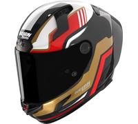 Casco X-804 RS Ultra Carbon PIEGA Oro Rosso Verde NOLAN - UE: S