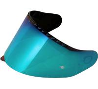 Nolan X-904 Ultra Carbon Iridium, scudo specchiato male Blu A Specchio