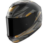 Nolan X-904 Ultra Carbon Rombo 350, casco integrale M female Opaco Carbonio/Nero/Grigio Scuro/Oro