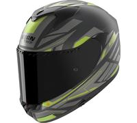 Nolan Casco integrale X-904 U.C. ROMBO 349 Carbonio/Antracite/Verde Impulso Taglia XL