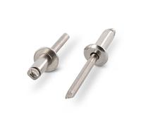 NOLDAR | Rivetti acciaio inox con testa standard. 4,8 x 25 mm. (50 pezzi)