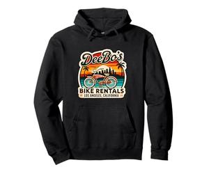Noleggio Biciclette Deebo Beach Cruisers 90s Cultura Pop Felpa con Cappuccio