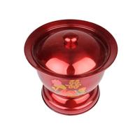 NOLITOY 1 Pc WC in acciaio inox maschio orinatoi per uomini lavatrici portatili automobili per Vaschetta d'acciaio inossidabile contenitore per urina portatile sputacchiera ispessita rosso