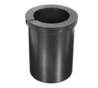 NOLITOY 1 Pz Crogiolo di Grafite Coppa del Crogiolo Crogiuolo Crogiolo del Forno Fusorio Fondere L'Oro Grafite Crucible Crogiolo per La Fusione Dell'argento Tazza Fusione Dell'oro Nero